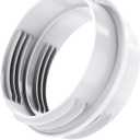 Portable Air Conditioner Hose Connector, Universal Mobile AC Unit Vent Hose Coupler Coupling Extension, Universal Exhaust Hose Coupler Fit 5.1 inch & 5.9 inch Hose
