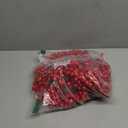 TURNMEON 6 Ft Red Christmas Garland Decorations Red Berries Garland Xmas Garlands for Decoration Christmas Artificial Garland for Mantle Fireplace Table Stairs Railing Indoor Outdoor Winter Holiday