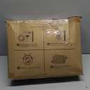 JA COMFORTS Goose Feather Down Bed Pillows for Sleeping(2 Packs)-Standard/Queen,High Fill Weight,Double-Layer Downproof Fabric Design,Goose Down Filling,600 Thread Count,Cotton Cover