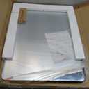 Amazon.com: LOAAO Black Metal Framed Bathroom Mirror for Wall, 22X30 Inch Rounded Rectangle Mirror, Matte Black Bathroom Vanity Mirror Farmhouse, Anti-Rust, Hangs Horizontally or Vertically : Home & Kitchen