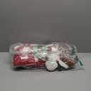 Geelin 5 Pcs Christmas Throw Pillows Gingerbread Christmas Tree Pillows Snowflake Candy Canes Shape Pillows Stuffed Plush Merry Christmas Decorations for Bed Home Sofa Couch Party (Classic)