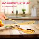 3 x Snailhouse Spoon Rest, Stainless Steel Cooking Coffee Spoon Spatula Ladle Utensil Holder for Stove Top Kitchen Counter, Gold