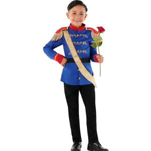 Morph Prince Costume For Boys, Prince Charming Character Outfit, Royal Dress Up for Kids Hallloween Costume
S