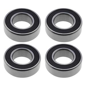 SING F LTD 4PCS 163110-2RS Deep Groove Ball Bearings Double Rubber Seal Bearings Carbon Steel for Bike Rear Hub Industrial Equipment 16x31x10mm (31mm)