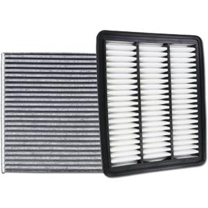 CA12167 Engine Air Filter and CF12157 Cabin Air Filter kit Compatible with 2016-2023 Mazda CX-9 2.5L Replaces PA99223 WA9790 87139-0E040