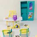 Gloria Dollhouse Furniture - Classroom Play Set