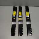 A & I Products Replacement 18-29/32" Predator2 LawnMower Blade Black, John Deere, 3 Pack
