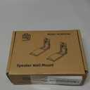 Universal Soundbar Wall Mount - Adjustable for Samsung, Sony, Bose, LG, Vizio, Sonos & More | Heavy-Duty Iron Design Holds Up to 33 LBS | Anti-Slip Pads & 3.5"-6.3" Depth Adjustment