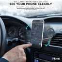 iHome Air Vent Clip Car Mount, 360 Rotation, Secure Fit, Adjustable Grip (Magnetic Air Vent)
