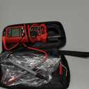 KAIWEETS Digital Clamp Meter Multimeter with D-Shaped Jaw for AC/DC Current & Voltage, Auto-ranging 4000 Counts Voltage Tester with Flashlight Backlight, Measuring Temperature Continuity Diode NCV