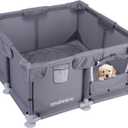 Puppy PlayPen, 282815 in Dog Play Pen Indoors,Small Animals Playpen with Gate for Chick/Kitten/Puppy/Guinea Pig/Rabbits/Hamster/Chinchillas