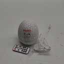 PIKOY Dinosaur Toys for Kids 3-8 Night Light Projector Dinosaur Eggs Boys Christmas Gifts | 15 Sounds & 3D Films | 31Colors & Remote Control | Toddler Boy Toys, Boys Room Decor, Boy Gifts (milky white)