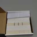 Bonfasvo 100 Pack White Thank You Cards & 100 Pack White Envelopes 4.25 x 6.25 inches Elegant Fold Over Greetings Blank Inside, Handwritten Style For Business Graduation Baby Shower & Wedding