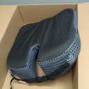 Car Seat Cushion Memory Foam Car Booster Seat Cushion for Adults Wedge Design for Driving Height & Comfort Breathable Mesh Seat Pad for Car Seats with Adjustable Straps