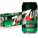 Set of 4 Pack, Zero Sugar 7-Up Soda, 12 Oz., Pack of 12, Best Buy Dec 25, 2026