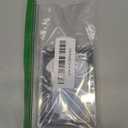 Uyiton Compatible with iPhone 17 Pro Max Camera Lens Protector - [Not Easy to Break][Strong Adsorption][Case-Friendly] Metal Tempered Glass Rear Camera Screen Cover - Deep Blue