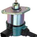 JEENDA Fuel Shutoff Solenoid 17208-60010 for Kubota V1205 V1505 V1305 D1105 D1005 D905 Engine 12V Stop Solenoid Valve 17208-60012 17208-60015 17208-60016 17208-60017