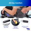 Invacare Wheelchairs for Adults, Flip-Back Padded Desk-Length Arm, Swing-Away Footrests, Portable, Folding, Lightweight Design, Vinyl Upholstery, 16-Inch Seat, 300-lb Capacity Manual Wheelchair