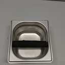 Espresso Knock Box, Stainless Steel Coffee Knock Box Large Capacity Coffee Pucks Container Espresso Machine Tool for Coffee Ground (Small)