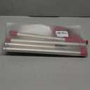 Spin Mop Head, Base, Handle Replacement for O-Ceda EasyWring Microfiber Spin Mops, 2 Microfiber Mop Refills, 1 Triangle Head Cover and 30-58in Handle Set Combo (White(1 Tank System))