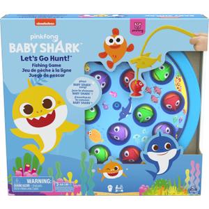 Spin Master Cardinal Games 6054916 Baby Shark Gone Fishing Game, Multi Colour, Ages 4+