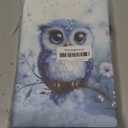 Case for Samsung Galaxy Tab A8 10.5 Inch 2022 Model (SM-X200/X205/X207) Tablet with Pencil Holder, Multiangle Stand Wallet Design Cover,Rainy Owl