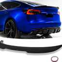Duckbill Rear Spoiler Lip Compatible with 2017-2023 Tesla Model 3