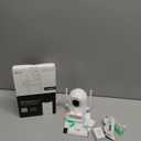 ZUMIMALL 2.4G/5G WiFi Security Cameras Outdoor, 2K Wired Camera for Home Security for 24/7 Continuous Recording, 360 PTZ Auto Tracking, Full Color Night Vision, 2-Way Audio, Works with Alexa (3MP, White)