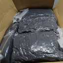 Black Banquet Chair Covers for Party 150 Pcs | Universal Polyester Spandex Chair Cover Stretch Slipcovers Ideal for Wedding, Parties, Dining Flat-Front Chair, Events Decor
