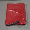 Card Binder  720 Capacity, Zippered Trading Card Holder for MTG, Sports & Collectible Cards  Acid-Free, Durable & Travel-Friendly Storage (Red dots, 9 Pocket)