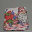 Horaldaily 4th of July Tablecloth 60x120 Inch, Patriotic Truck Watercolor Flag Independence Day Memorial Day Table Cover for Party Picnic Dinner Decor