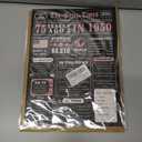 4 x Jumbo 35th Birthday Card, Funny 35th Birthday Gifts for Her, Sweet 35th Birthday Decorations for Women, Happy 35th Birthday Card for Wife, Big 35 Years Old Birthday Card (Black Pink)