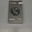 Fitbit Versa 4 Fitness Smartwatch with Daily Readiness, GPS, 24/7 Heart Rate, 40+ Exercise Modes, Sleep Tracking and more, Black/Graphite, One Size (S & L Bands Included)