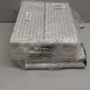 Pinkpum 5 Pack Stackable Plastic Storage Closet Organizers and Storage Bins Drawer Shelf Storage Container for Wardrobe Cupboard Kitchen Bathroom Office White