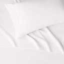 Lightweight Breathable Wrinkle-Free Brushed Microfiber 3 Piece Bed Sheet Set with 14-Inch Deep Pockets, Twin, Cream, Solid