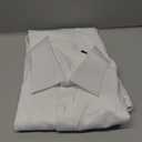 J.VER Men's French Cuff Dress Shirts Regular Fit Long Sleeve Spread Collar Metal Cufflink (15.5" Neck 34"-35" Sleeve, White)