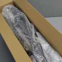 iCOVER Trailerable Boat Cover with Support Pole- 16'-18.5' Heavy Duty Waterproof Tarp Covers, Fits V-Hull, Fish&Ski, Pro-Style, Fishing, Runabout, Bass Boats, up to 16ft-18.5ft Long X 94" Wide (Grey)