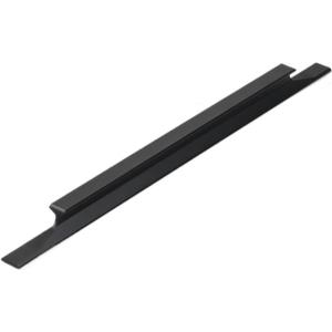 Nordic Long Wardrobe Cabinet Handle Modern Simple Black Long Cabinet Door Drawer Cabinet Door Handle (Size : Black 6824B 192 Hole spacing)