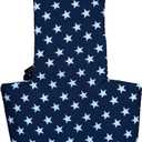 Chicken Diapers Duck Diaper Diaperalls for Hens, Roosters, Ducks, Ducklings - Reusable, Adjustable by Uni Infinity (Stars USA, Chicken Small, 1, Count)