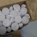 Howemon 20 Pack White Taper Candles 12 Inch Tall 3/4 Inch Thick Burn 10 Hours