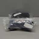 Ekouaer Nursing Pajamas Maternity Robe Set 3 Pieces Postpartum Maternity Pajama Set Pregnancy Breastfeeding Pj (Large, Black)