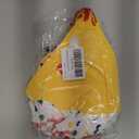 2 Pcs Halloween Clown Costume Set Jester Hat Headband Ruffle Collar Accessory Joker Outfit for Halloween Cosplay (Rainbow)