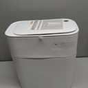 JUDRDO 3.5 Gallon Slim Automatic Trash Can for Bathroom,Touchless Diaper Trash Can with Trash Bag Auto-adsorption Technology,Motion Sensor Diaper Garbage Bins for Bedroom Office Kitchen Toilet
