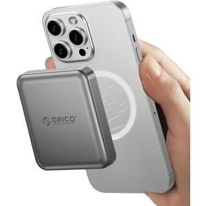 ORICO 1TB Magnetic External SSD, 4K ProRes HDR Record and Store, 2000MB/s Stable Transmission and Storage, Portable Solid State Drive, Compatible with Smartphone, Tablet, Computer - A20PLUS (Grey)