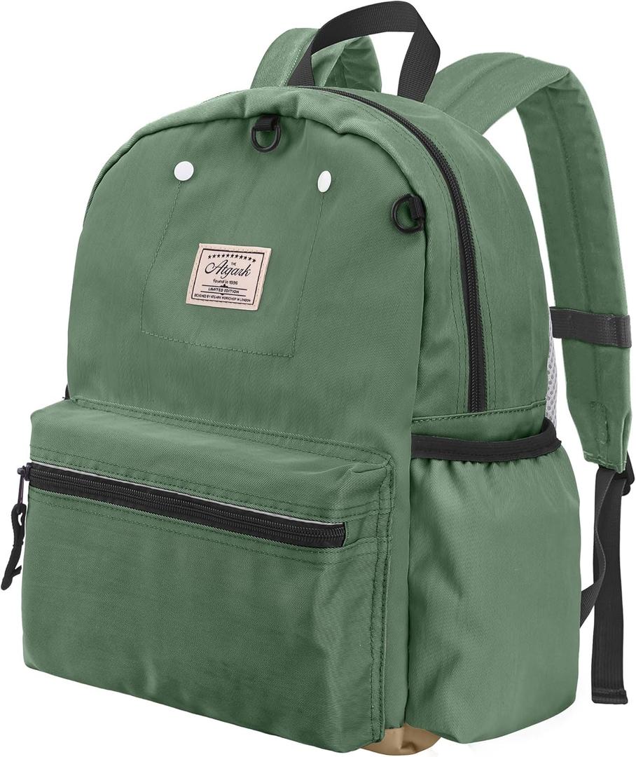 Kids Backpack for Boys: Boys Backpack 6-10 - Kindergarten Elementary School Bookbag for Boy (Broccoli)