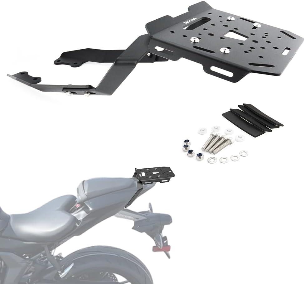 Xitomer Luggage Rack Compatible with Yamaha R7 2022 2023 2024 2025 2026 YZF R7 YZFR7 Rear Cargo Carrier Rear Rack