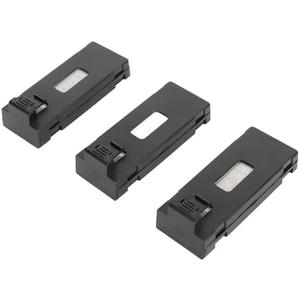 3PCS Drone Battery 2600MAH 3.7V, Drone Battery Long Life Rechargeable Replacement for E88max E99max P8 a13 a15 k6max k9max k10max k12max k706 k708 s1s