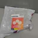 Capsule Vending Machine Round 50 pcs 1.1 inch (28mm) - Gumball Machine Capsules Bulk Clear Container - Easter Basket Stuffers Birthday Gifts Pinata Stuffers DIY Craft Supplies - Clear Capsules Empty