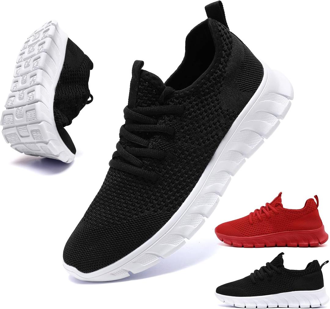 YRLTYO Women's Walking Shoes Running Tennis Sneakers Non Slip Gym Workout Athletic Lightweight Comfortable Fashion Sport Mesh Casual Shoe (8)