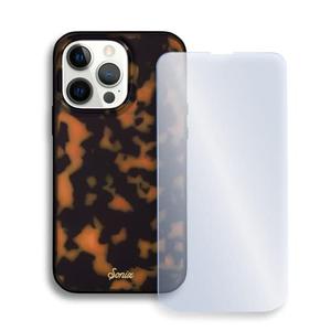 Sonix Case + Screen Protector for MagSafe iPhone 13 Pro Max/iPhone 12 Pro Max Brown Tort